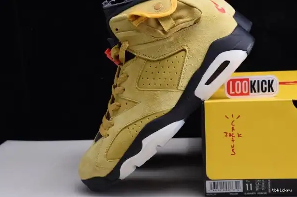 Reps TBkick JORDAN X SCOTT YELLOW CN1084-300 6 AIR TRAVIS 0323